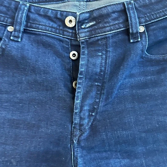 Diesel Booster Jeans Mens 33 Dark Wash Slim Straight Button Fly Stretch Denim - Picture 12 of 17